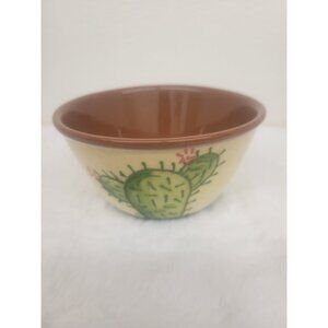 World Market Portugal Stoneware Cactus Bowl